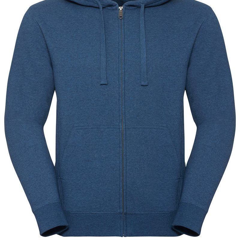 Russell Europe Authentic Melange Zipped Hood Sweatshirt
