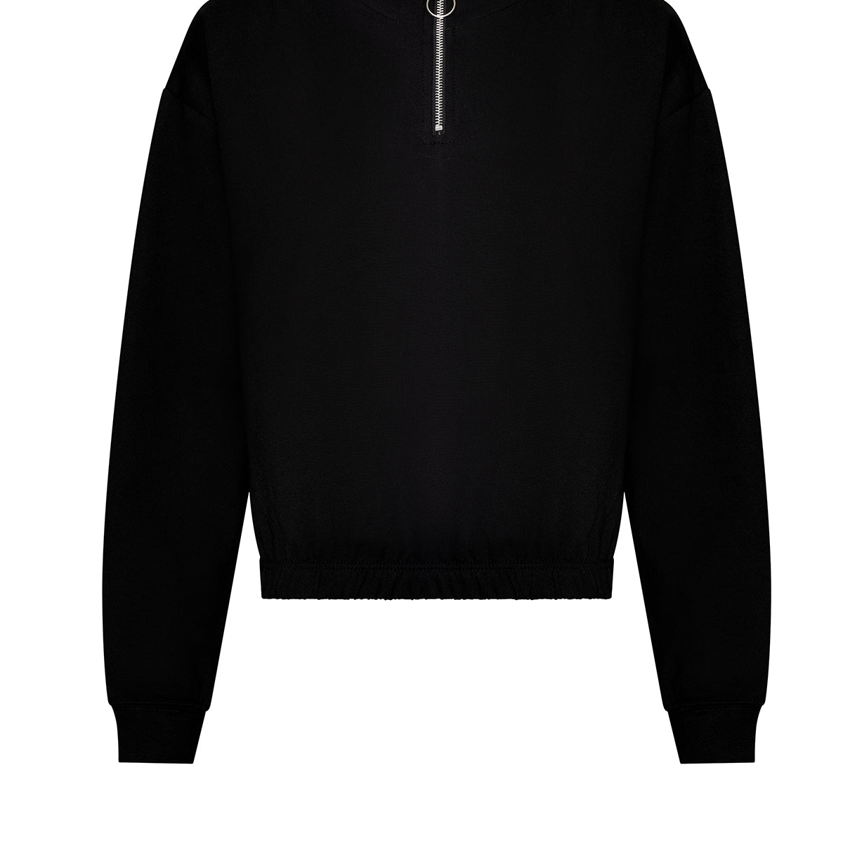 AWDis Just Hoods Women's Cropped ¼-Zip Sweat