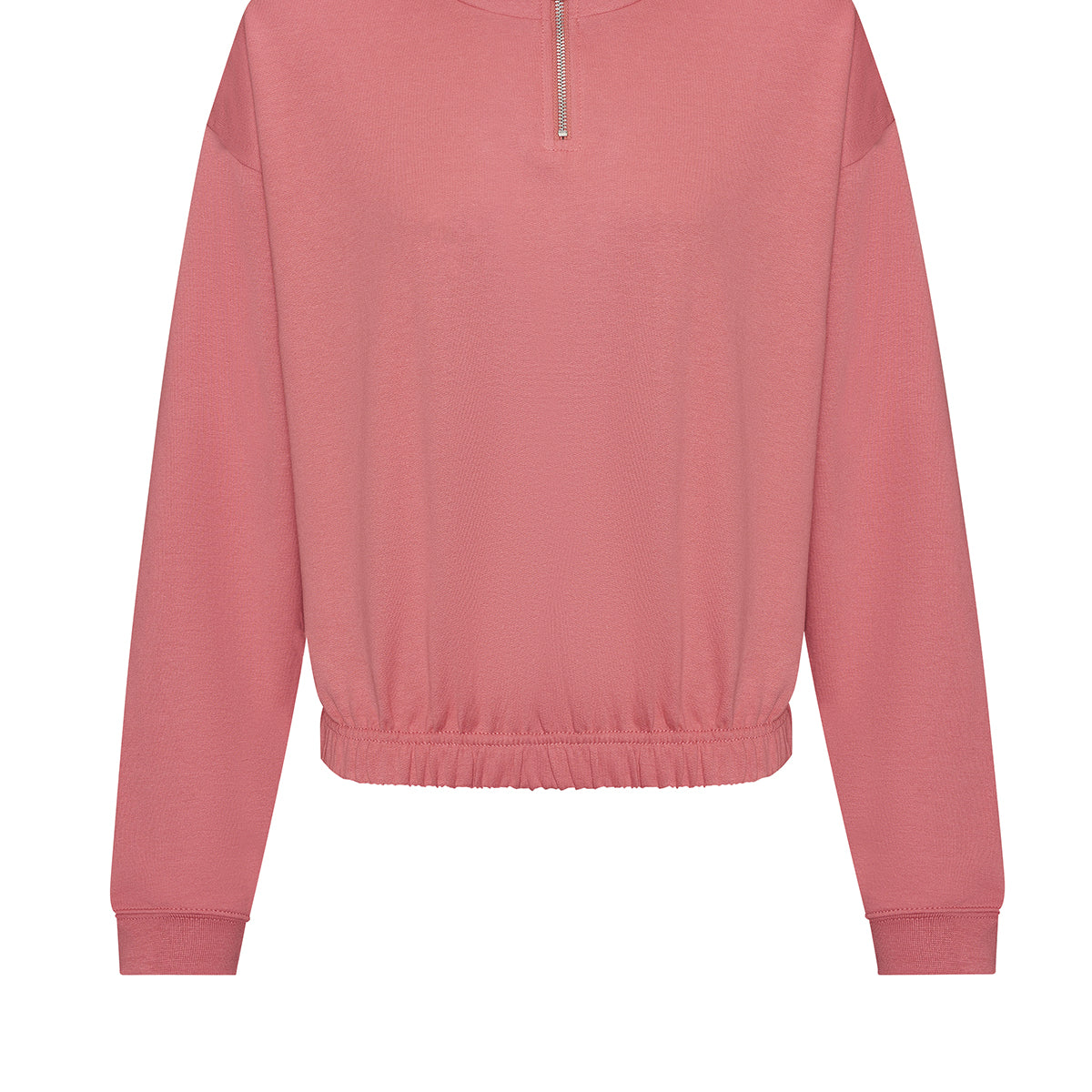 AWDis Just Hoods Women's Cropped ¼-Zip Sweat