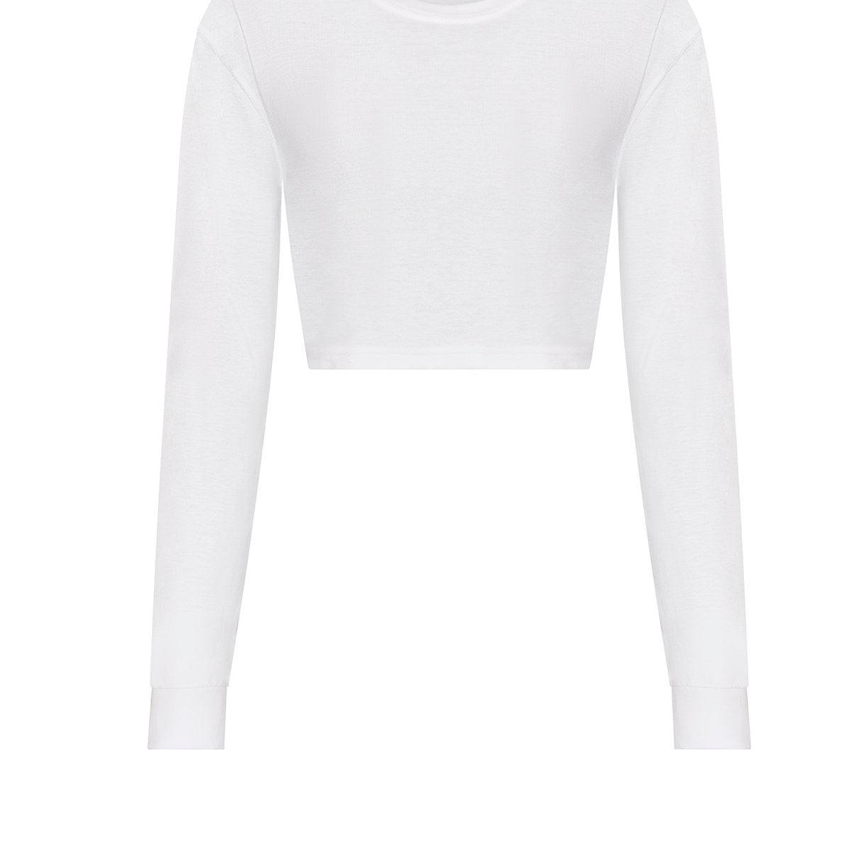 AWDis Just T's Women's Long Sleeve Cropped T