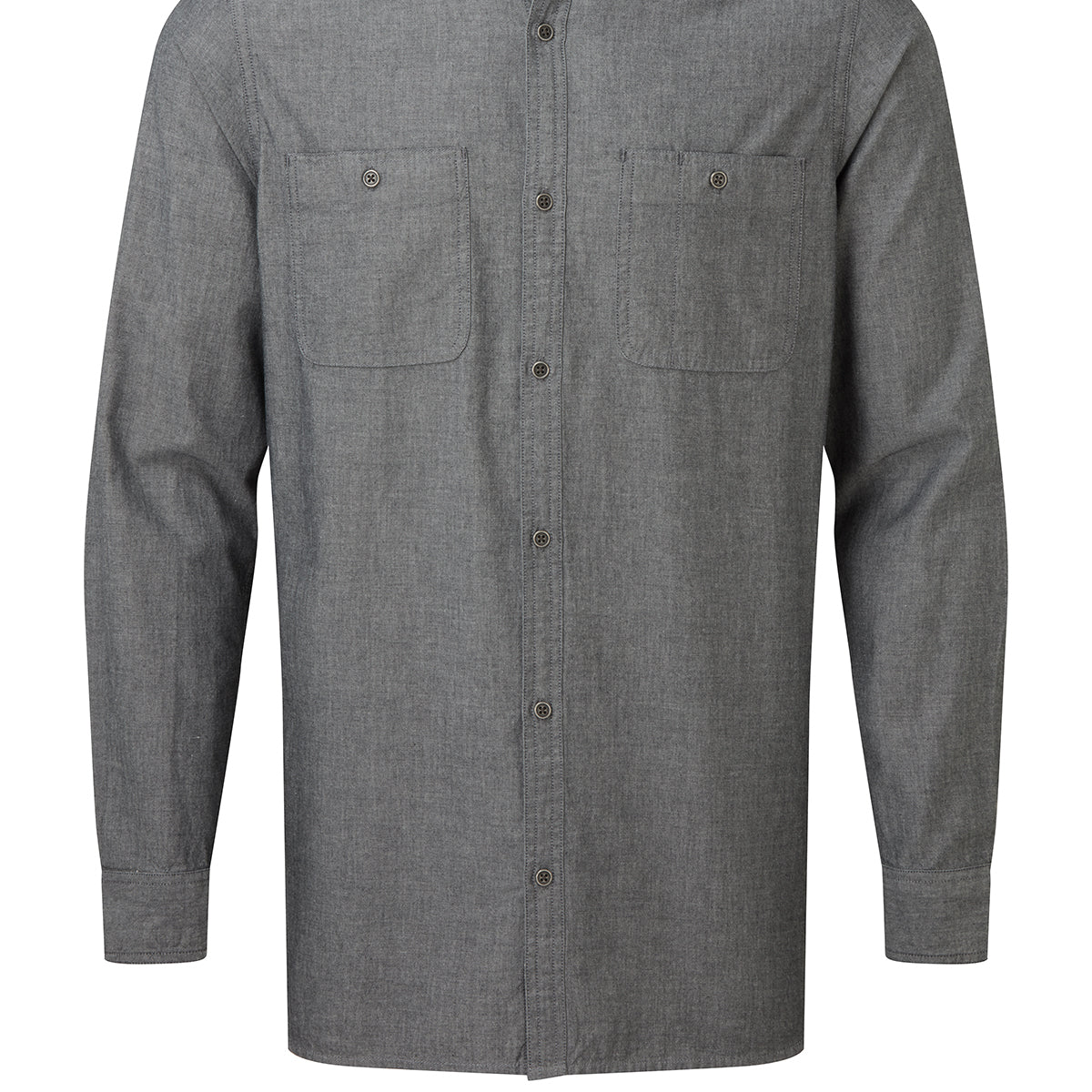 PremierMen’S Chambray Shirt, Organic And Fairtrade Certified